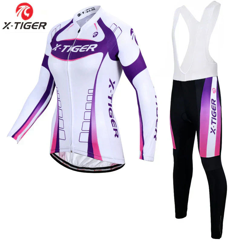 X-Tiger | Tenue de cyclisme pour femmes à manches longues