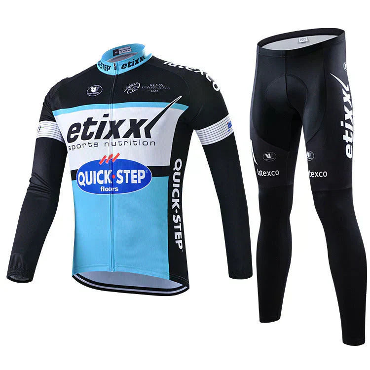 Maillot de cyclisme à manches longues professionnel