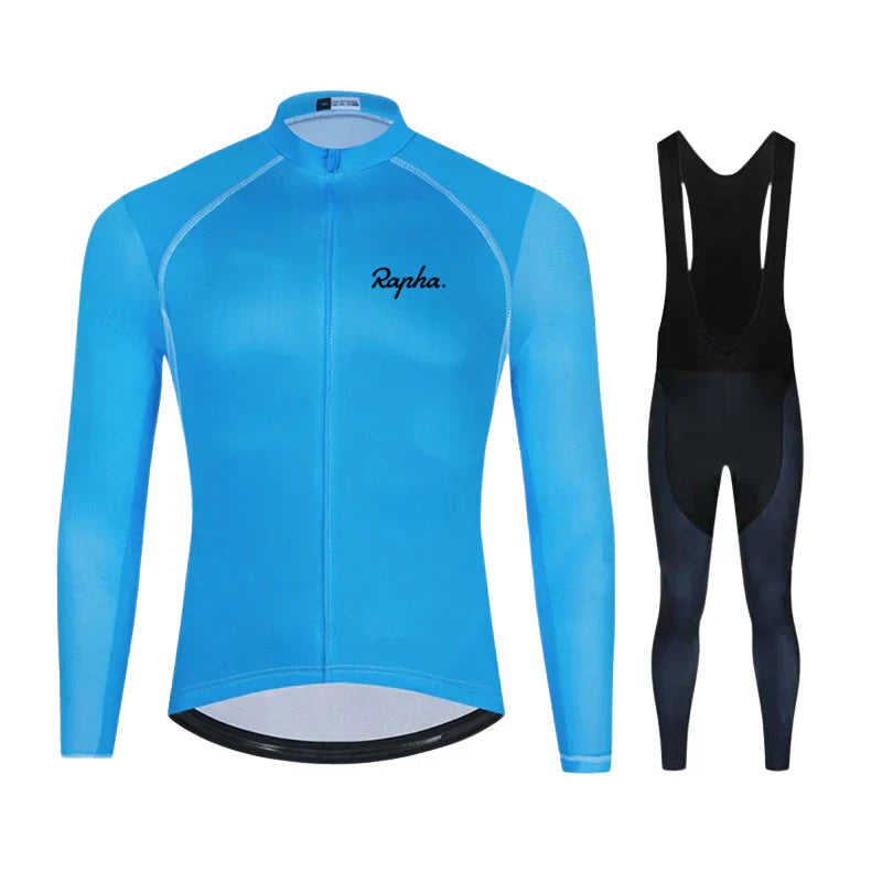 Rapha | Ensemble de cyclisme professionnel à manches longues – Version avec doublure en polaire