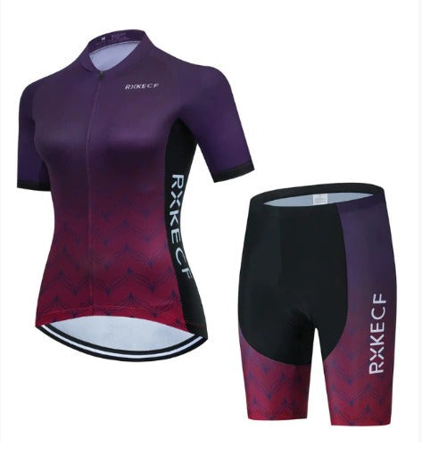 BORA ensemble vélo femme : maillot respirant et culotte