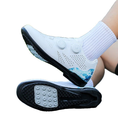 Chaussures de vélo de route avec semelle antidérapante | Semelle pour pédales à clip