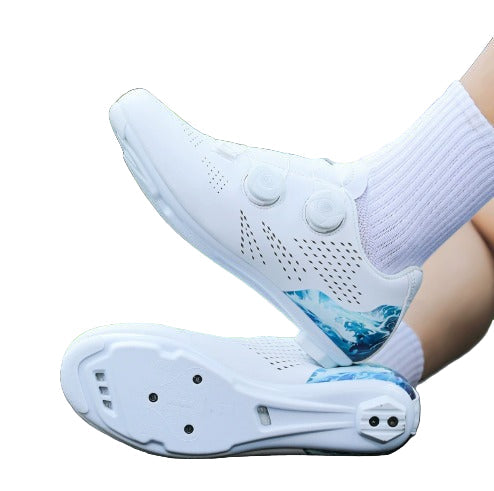 Chaussures de vélo de route avec semelle antidérapante | Semelle pour pédales à clip