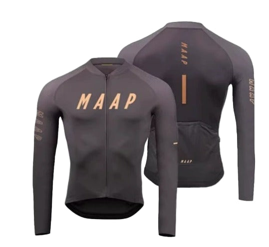 MAAP maillot de cyclisme à manches longues | confort doux à porter et séchage rapide