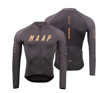 MAAP maillot de cyclisme à manches longues | confort doux à porter et séchage rapide