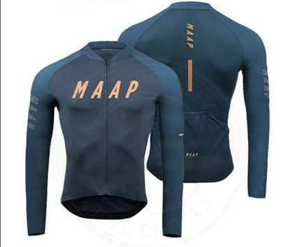 MAAP maillot de cyclisme à manches longues | confort doux à porter et séchage rapide