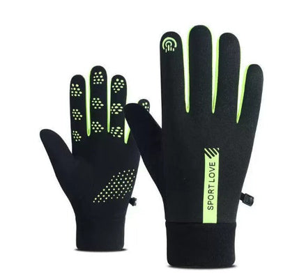 Gants de cyclisme pour l'automne et l'hiver | Étanches, coupe-vent et compatibles avec les écrans tactiles