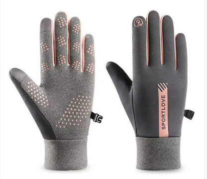 Gants de cyclisme pour l'automne et l'hiver | Étanches, coupe-vent et compatibles avec les écrans tactiles