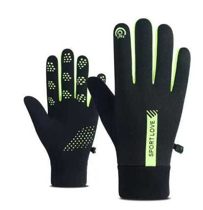 Gants de cyclisme pour l'automne et l'hiver | Étanches, coupe-vent et compatibles avec les écrans tactiles