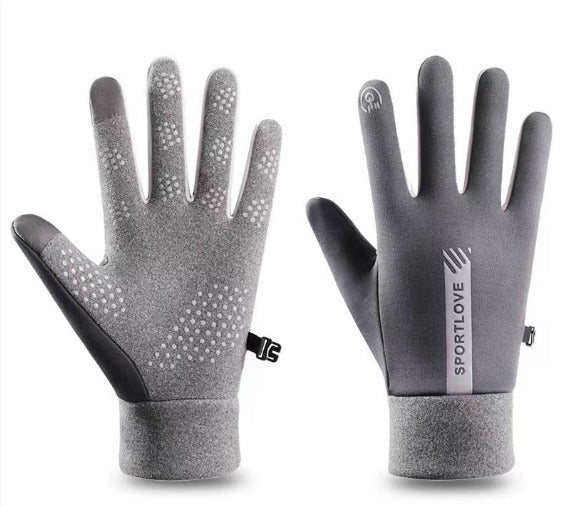 Gants de cyclisme pour l'automne et l'hiver | Étanches, coupe-vent et compatibles avec les écrans tactiles