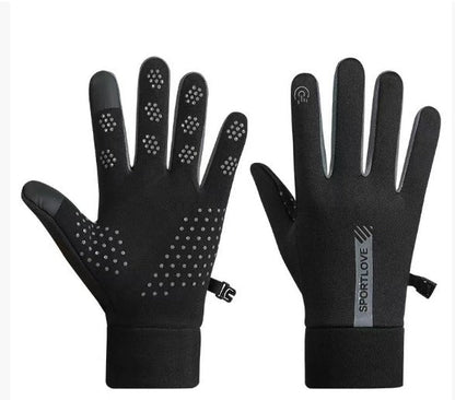 Gants de cyclisme pour l'automne et l'hiver | Étanches, coupe-vent et compatibles avec les écrans tactiles