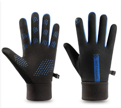 Gants de cyclisme pour l'automne et l'hiver | Étanches, coupe-vent et compatibles avec les écrans tactiles
