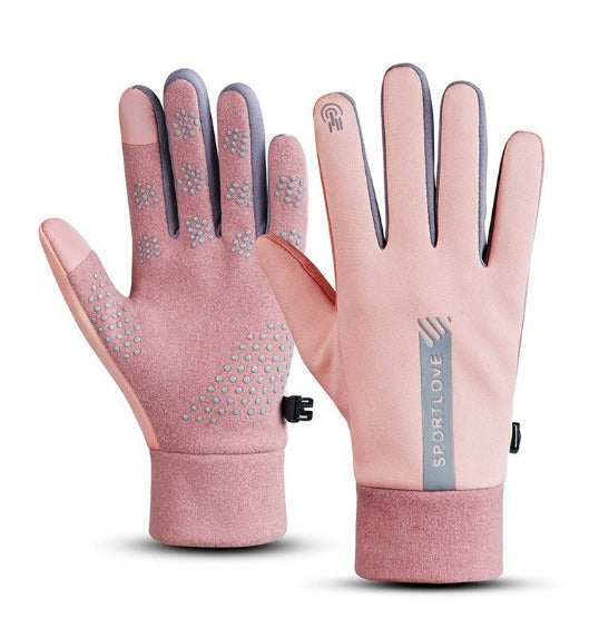 Gants de cyclisme pour l'automne et l'hiver | Étanches, coupe-vent et compatibles avec les écrans tactiles