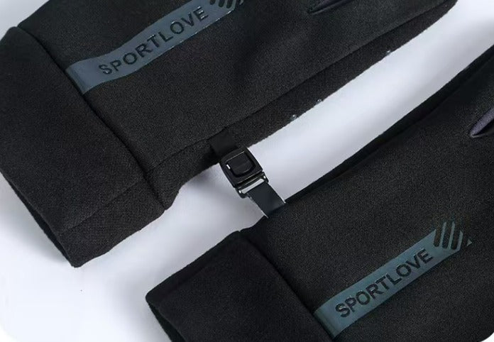 Gants de cyclisme pour l'automne et l'hiver | Étanches, coupe-vent et compatibles avec les écrans tactiles