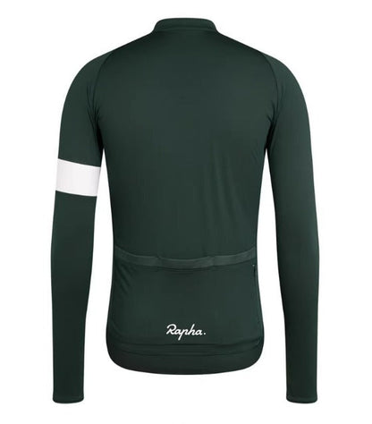 Maillot unisexe Rapha | Manches longues avec doublure polaire pour le cyclisme