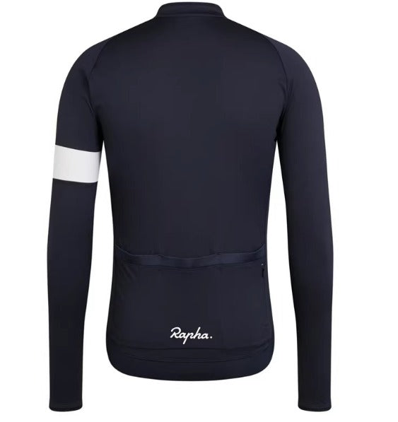 Maillot unisexe Rapha | Manches longues avec doublure polaire pour le cyclisme