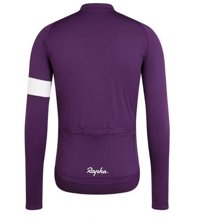 Maillot unisexe Rapha | Manches longues avec doublure polaire pour le cyclisme