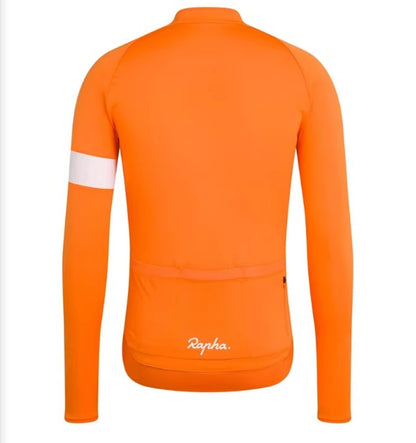 Maillot unisexe Rapha | Manches longues avec doublure polaire pour le cyclisme