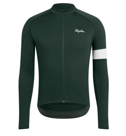Maillot unisexe Rapha | Manches longues avec doublure polaire pour le cyclisme