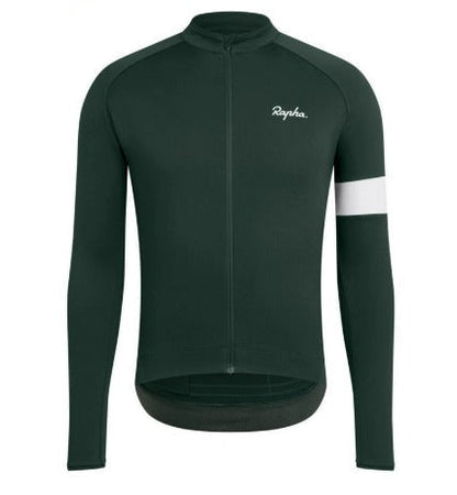 Maillot unisexe Rapha | Manches longues avec doublure polaire pour le cyclisme