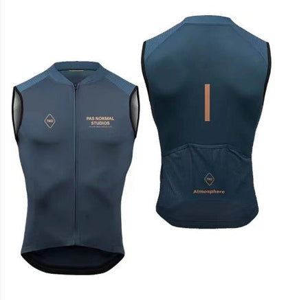 Gilet de cyclisme sur route | respirant, coupe-vent et léger