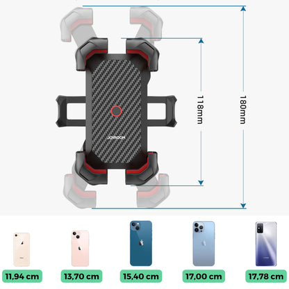 Support de téléphone SmartBike à 360° | Compatible avec tous les smartphones