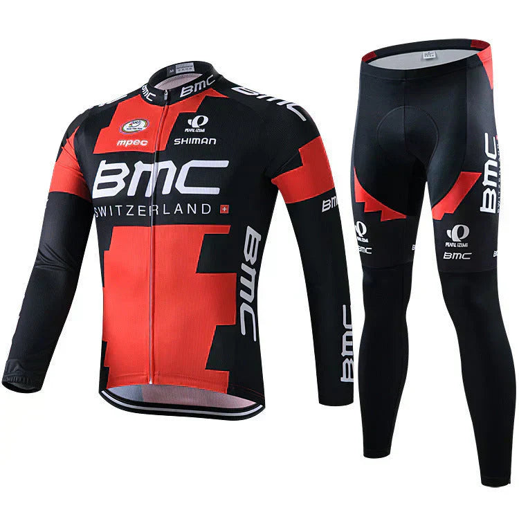 Maillot de cyclisme à manches longues professionnel
