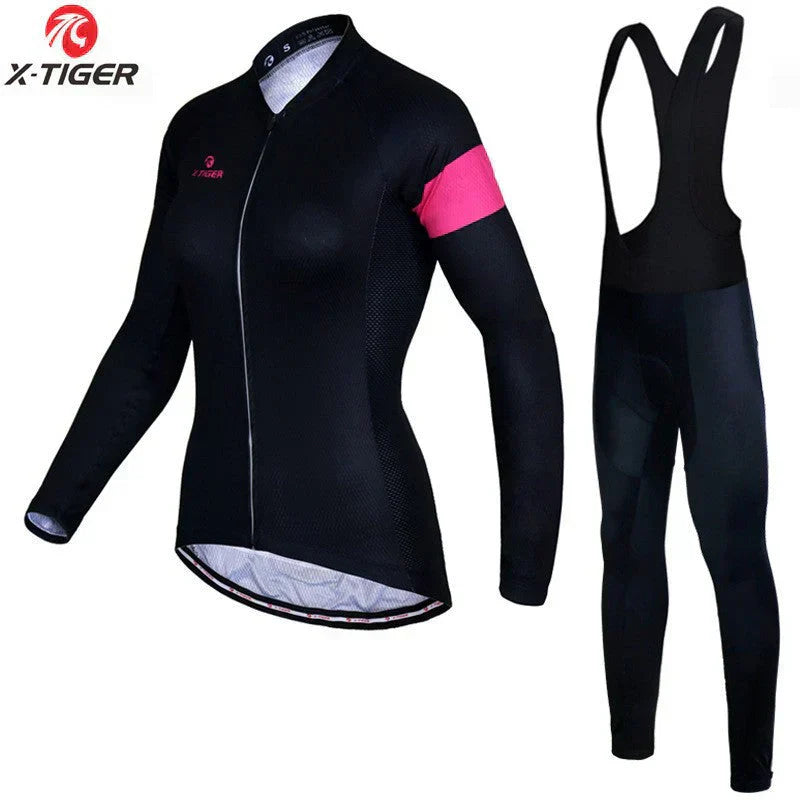 X-Tiger | Tenue de cyclisme pour femmes à manches longues