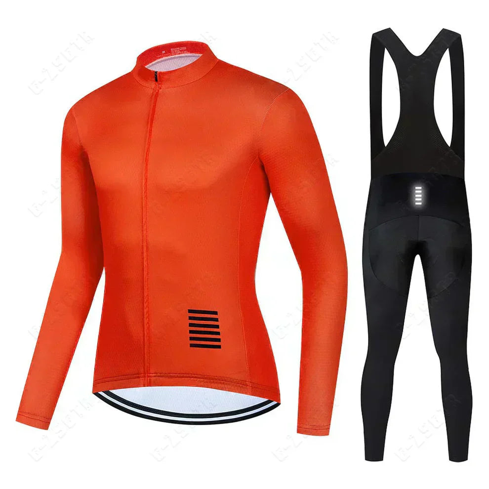 Vêtements de cyclisme professionnels à manches longues