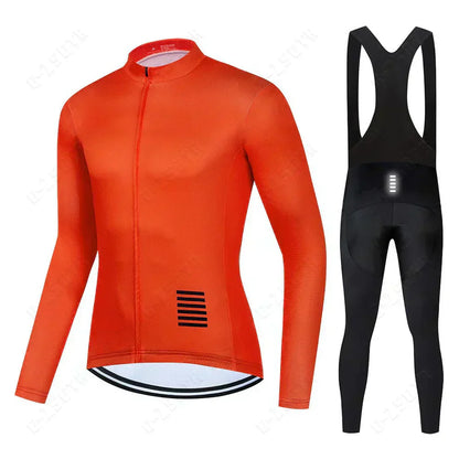 Vêtements de cyclisme professionnels à manches longues