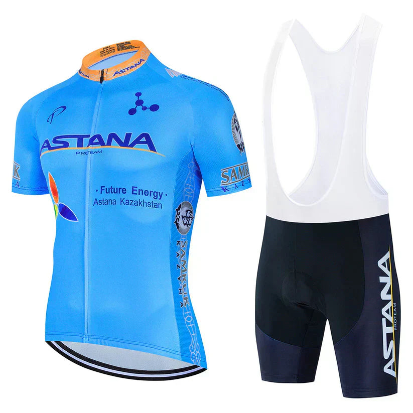 Astana | Ensemble de vêtements pour coureurs professionnels