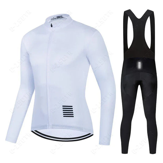 Ensemble de vêtements de cyclisme à manches longues