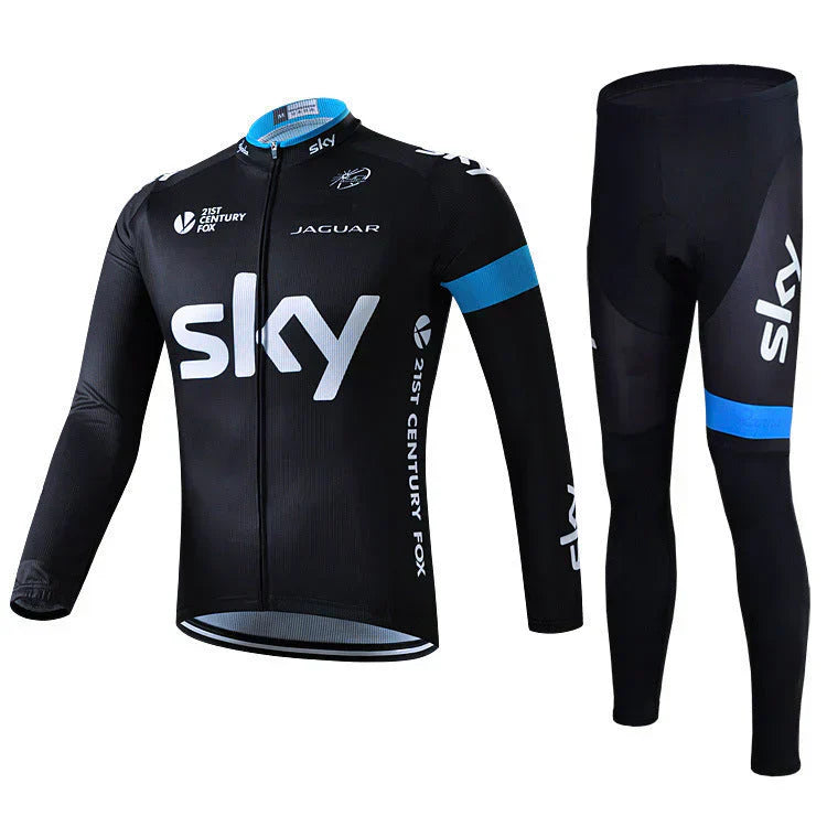 Maillot de cyclisme à manches longues professionnel