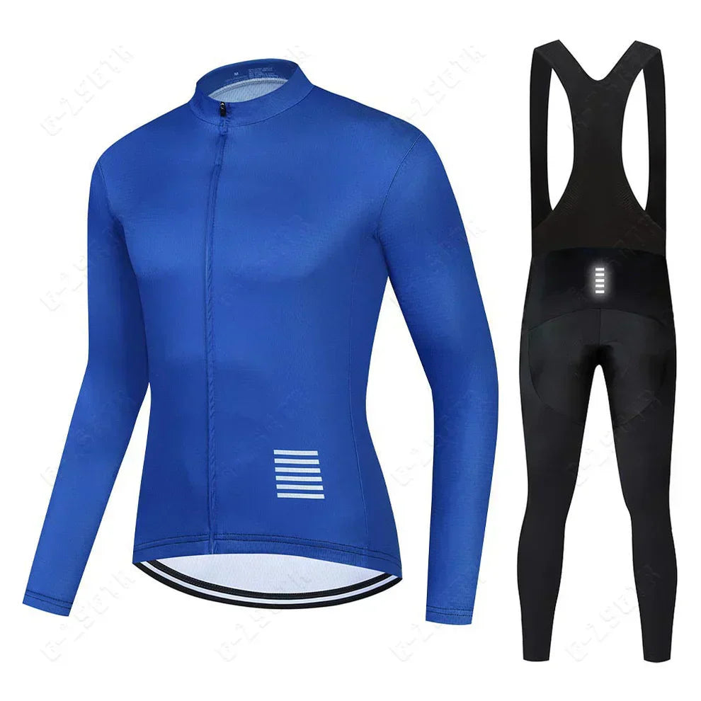 Vêtements de cyclisme professionnels à manches longues