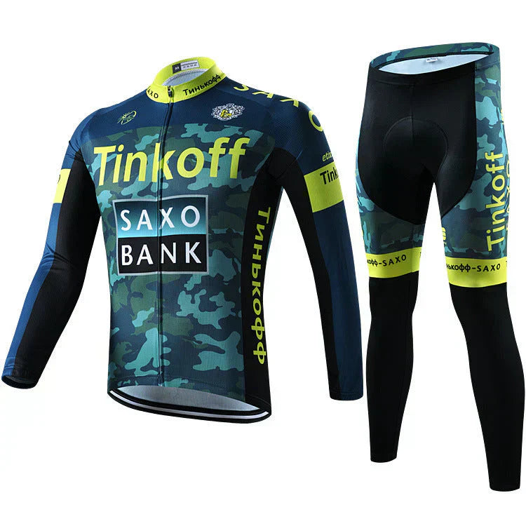 Maillot de cyclisme à manches longues professionnel