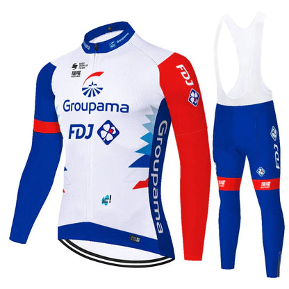 FDJ | Tenue de cyclisme professionnelle à manches longues