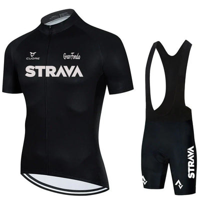 Strava | Ensemble de vêtements de cyclisme professionnels
