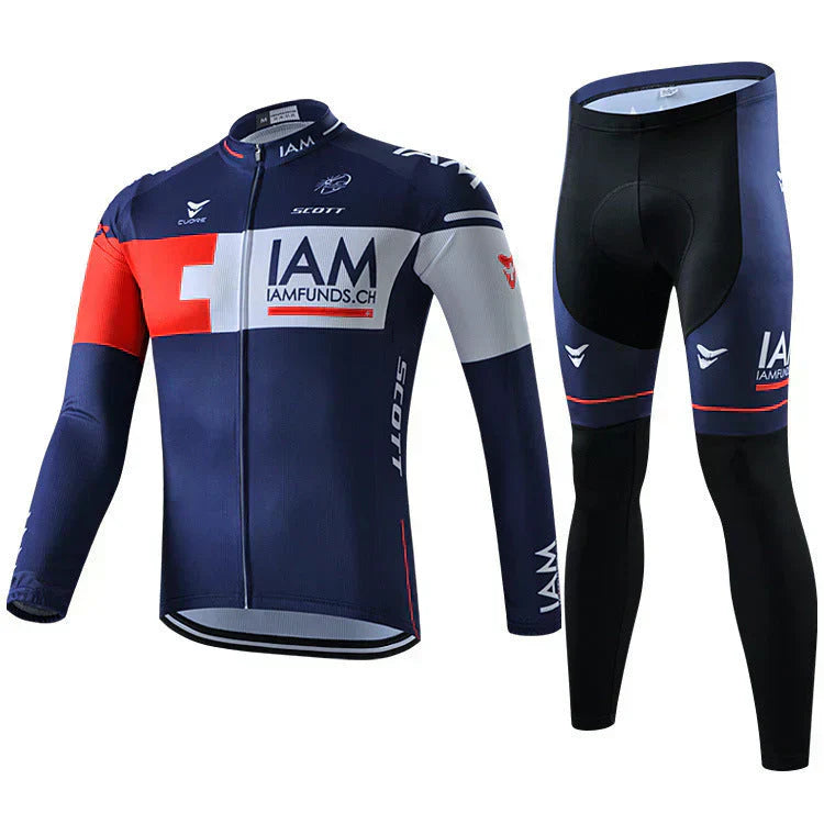 Maillot de cyclisme à manches longues professionnel