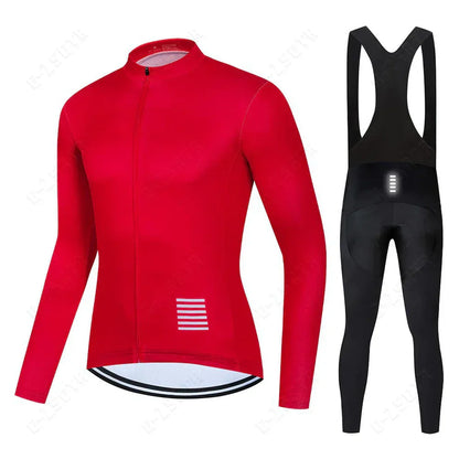 Vêtements de cyclisme professionnels à manches longues