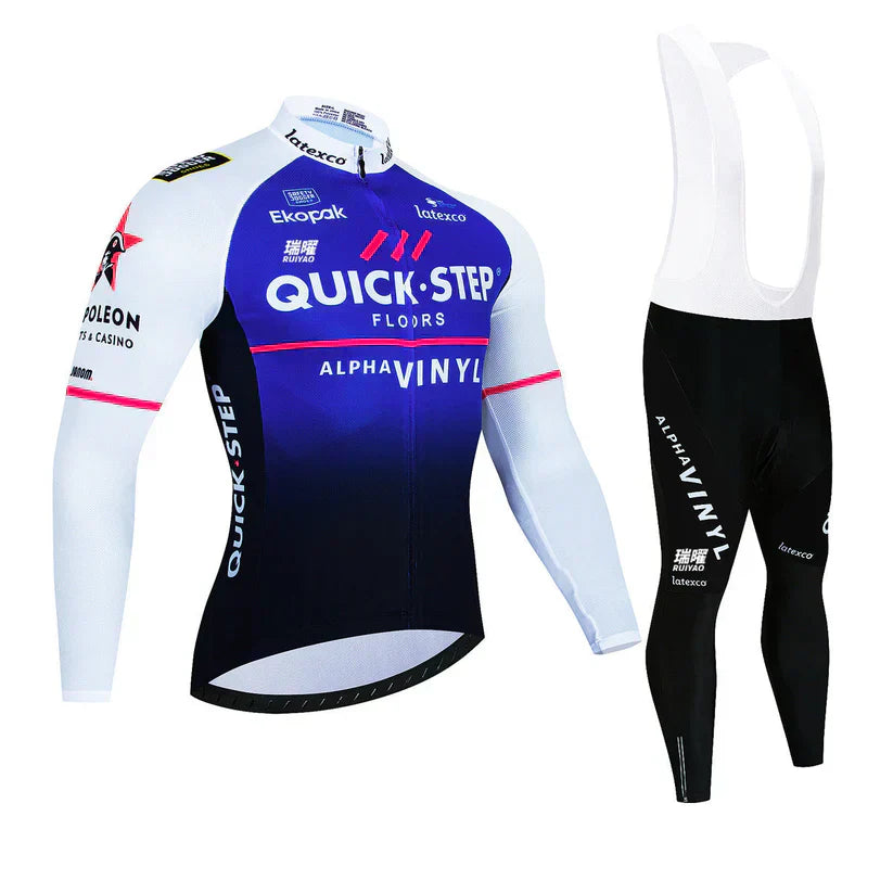 Quick Step | Vêtements de cyclisme professionnels à manches longues