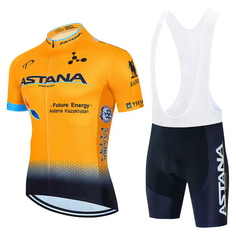 Astana | Ensemble de vêtements pour coureurs professionnels