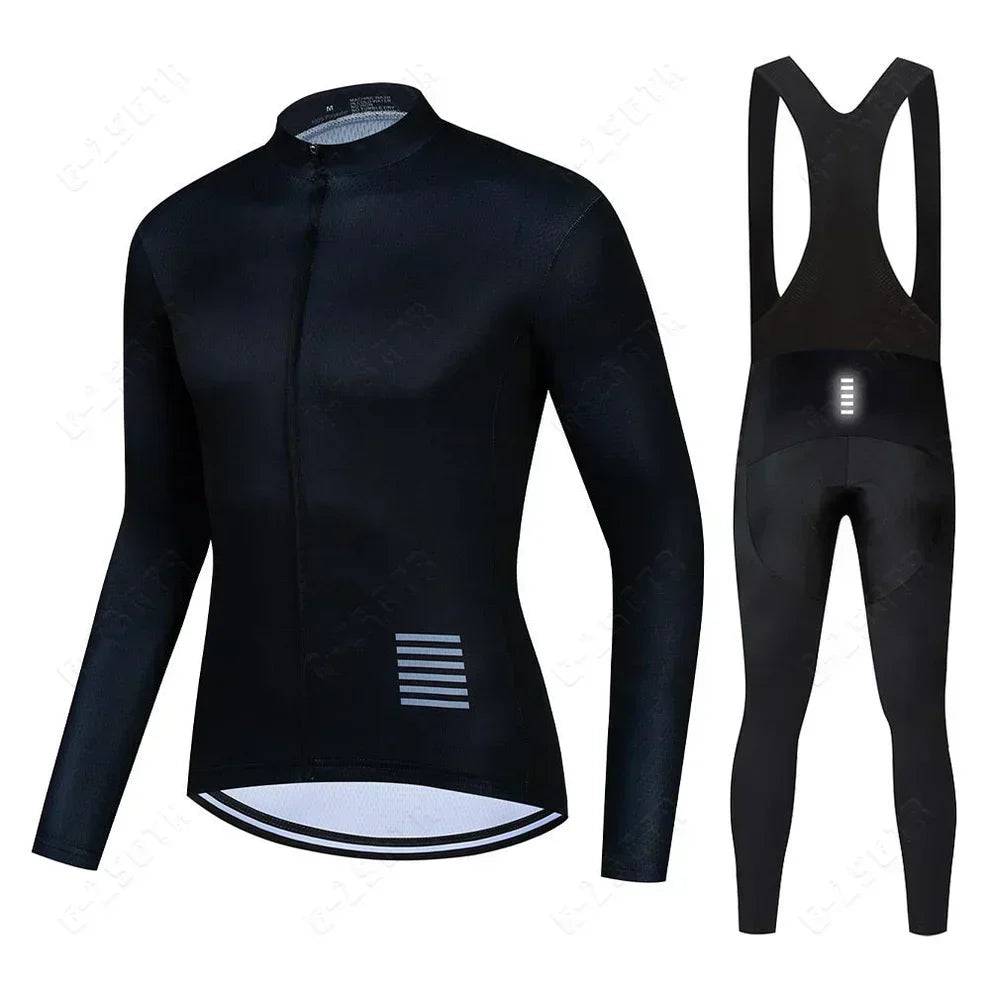 Vêtements de cyclisme professionnels à manches longues