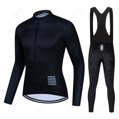 Ensemble de vêtements de cyclisme à manches longues