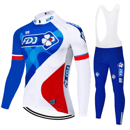 FDJ | Tenue de cyclisme professionnelle à manches longues