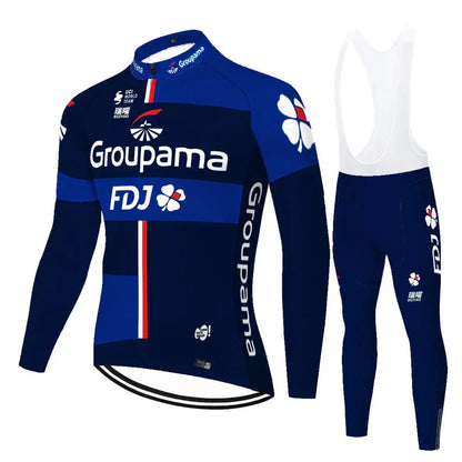 FDJ | Tenue de cyclisme professionnelle à manches longues