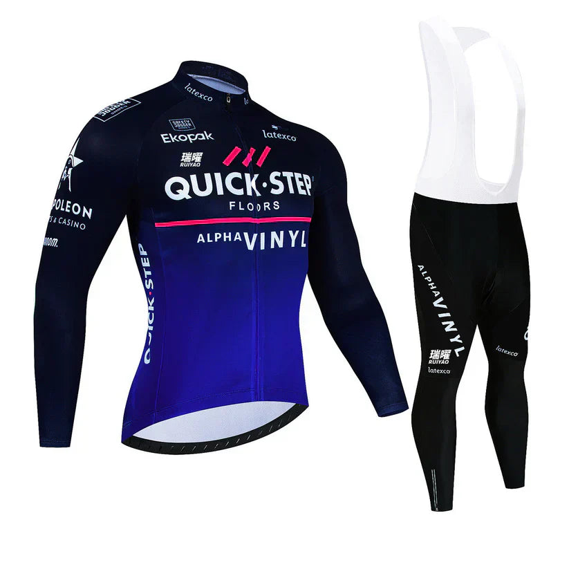 Quick Step | Vêtements de cyclisme professionnels à manches longues
