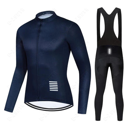 Ensemble de vêtements de cyclisme à manches longues