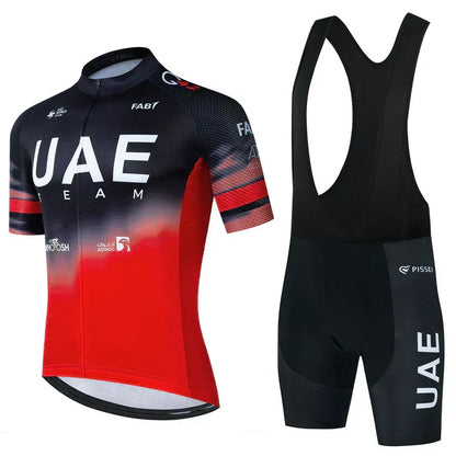 Émirats arabes unis | Ensemble de vêtements de cyclisme professionnels