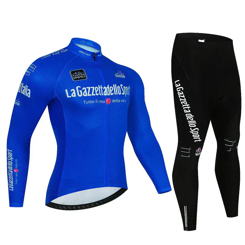 Giro d'Italia | Maillot de cyclisme à manches longues professionnel