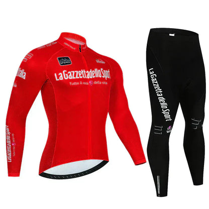 Giro d'Italia | Maillot de cyclisme à manches longues professionnel
