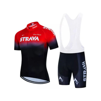 Strava | Ensemble de vêtements de cyclisme haute performance